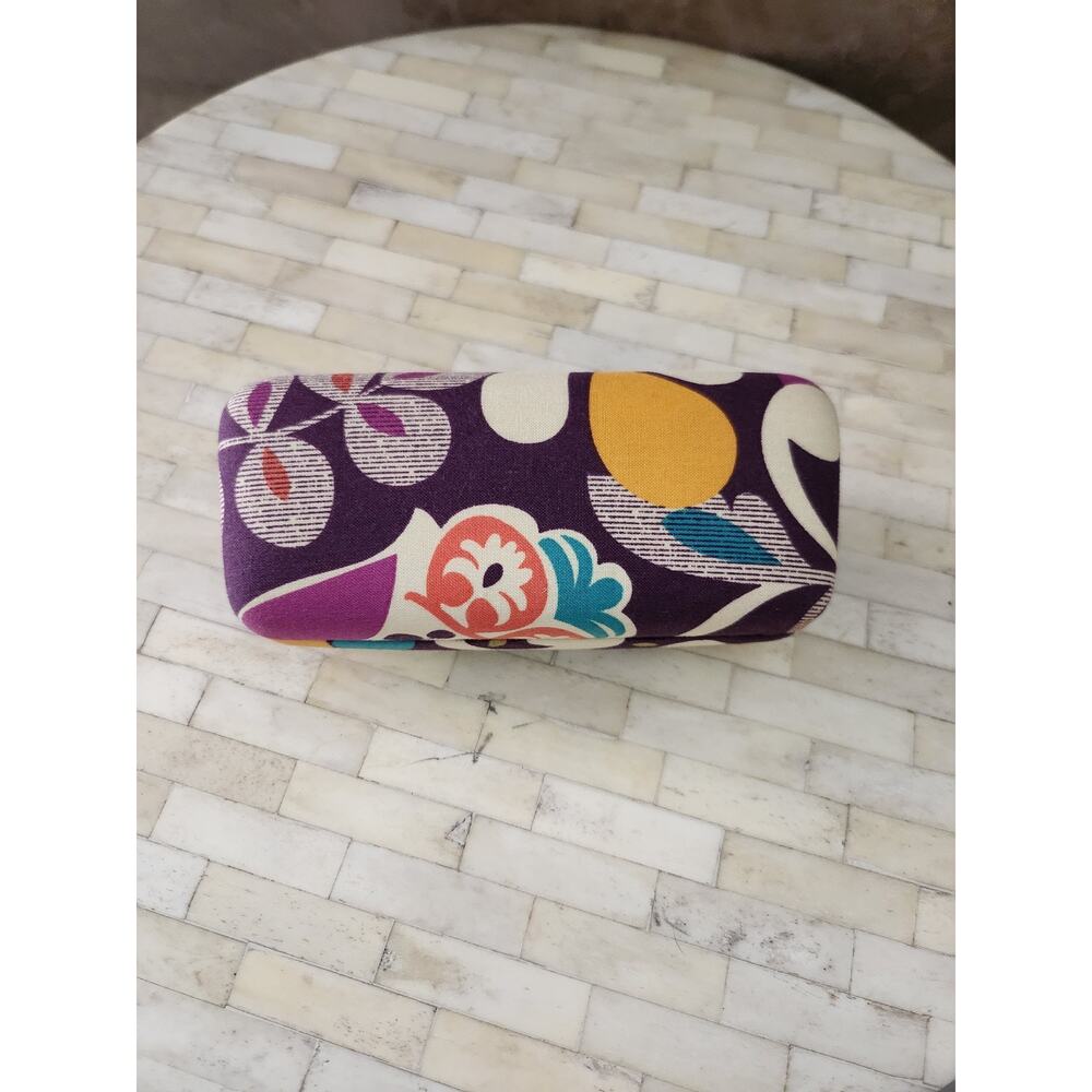 Vera Bradley Hard Clamshell Eyeglass or sunglasses Case EMPTY - Picture 2 of 3